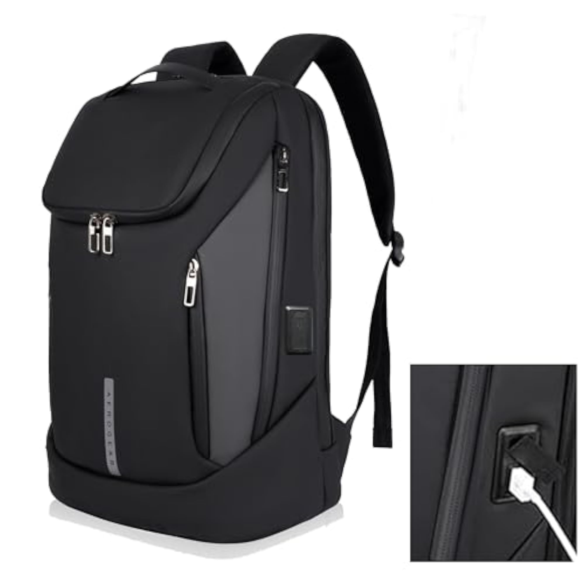 Laptop Backpack with USB Port, Anti-Theft Travel Bag